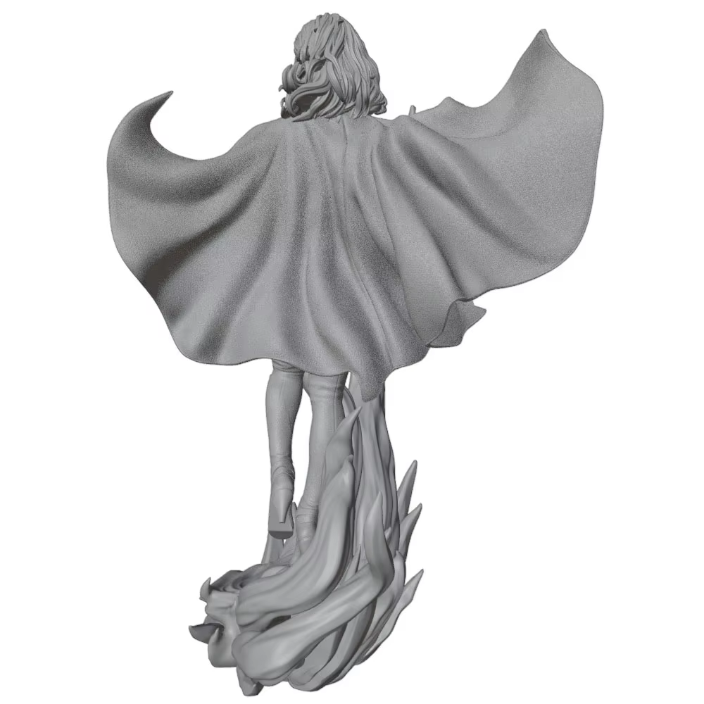 Figura de resina 1/24 de chica anime – Coleccionable sin pintar para decoración - imagen 4