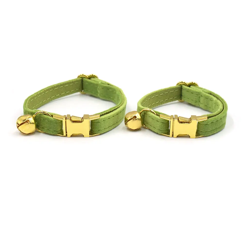Collar visto de frente con personalización
