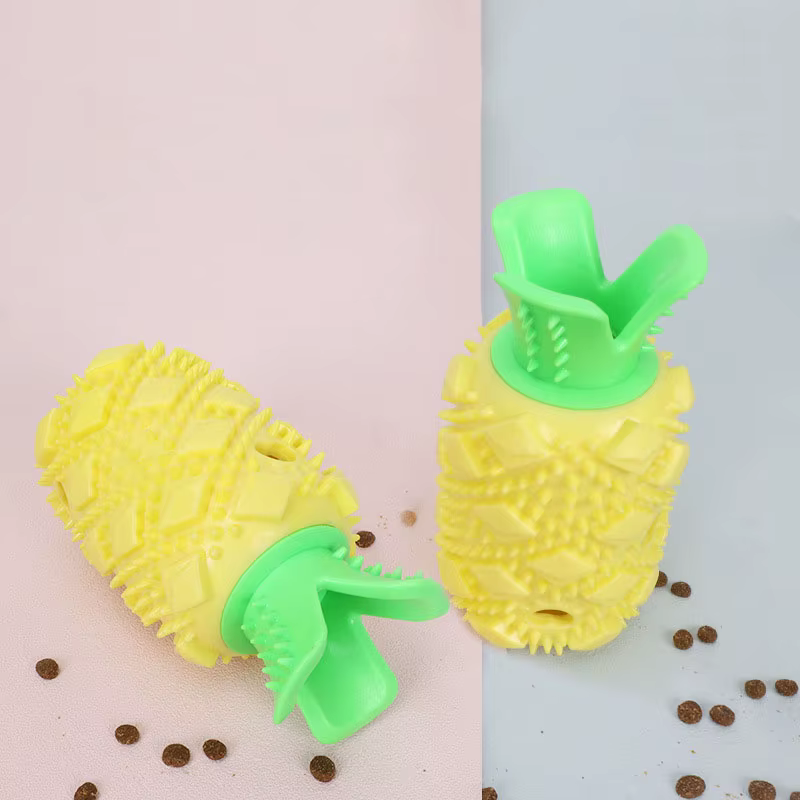 Juguete piña antilamidos para perros pequeños – Dental y resistente - imagen 4