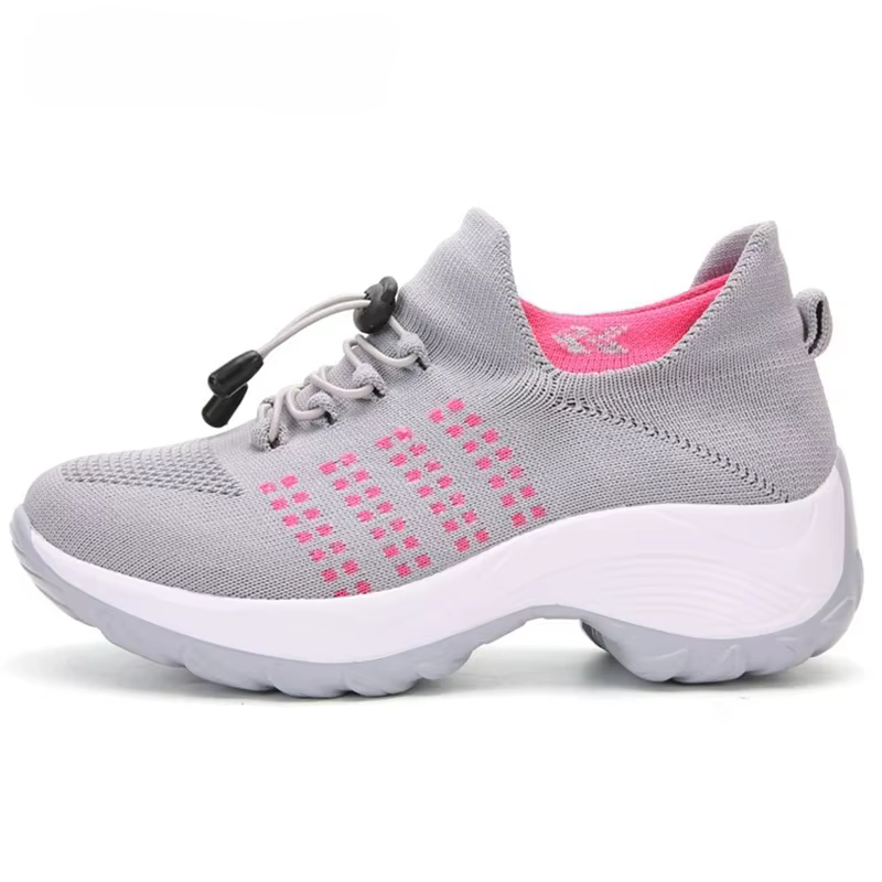 Zapatos de caminar transpirables de malla antideslizantes para mujer - imagen 3