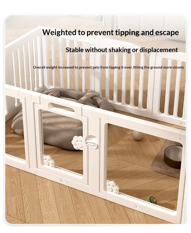 Corralito plegable para interiores, ideal para cachorros