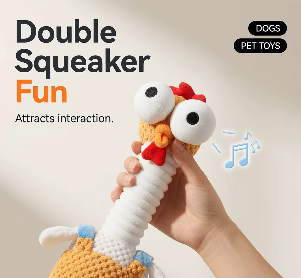 Peluche interactivo para perros con sonido