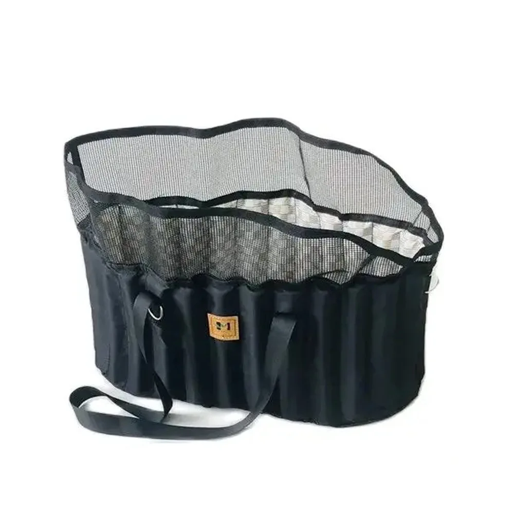Bolsa de transporte para perro portátil moderna con asa para coche