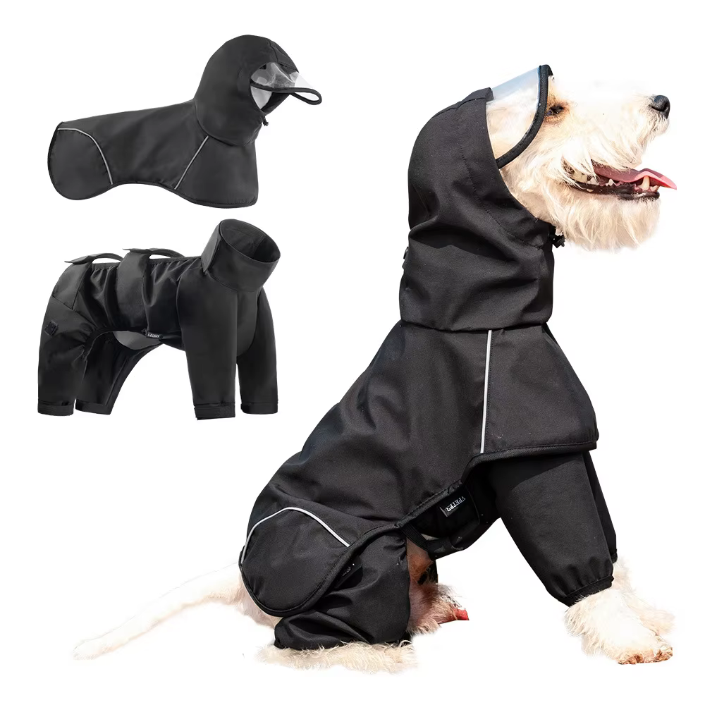 Impermeable para perros: mono completo lluvia, barro y polvo - imagen 5