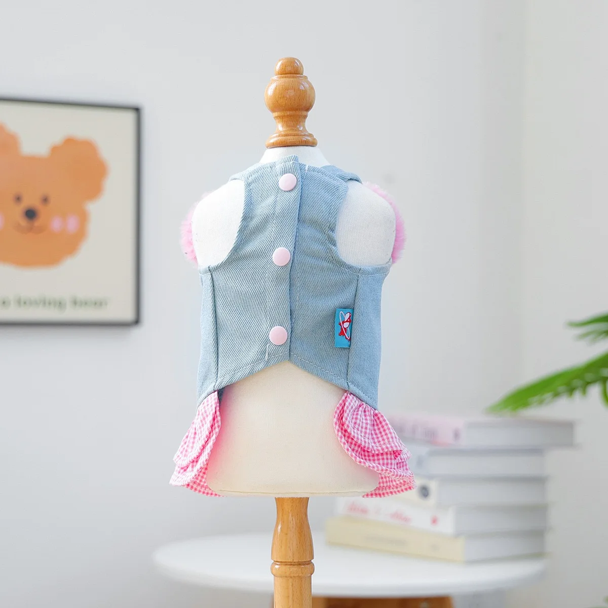Vestido para niña coordinado