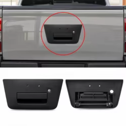 Manija negra para puerta trasera de coche Nissan