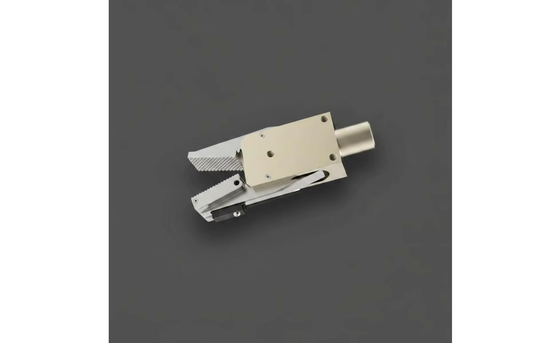 Pinza neumática para integración en estaciones de automatización