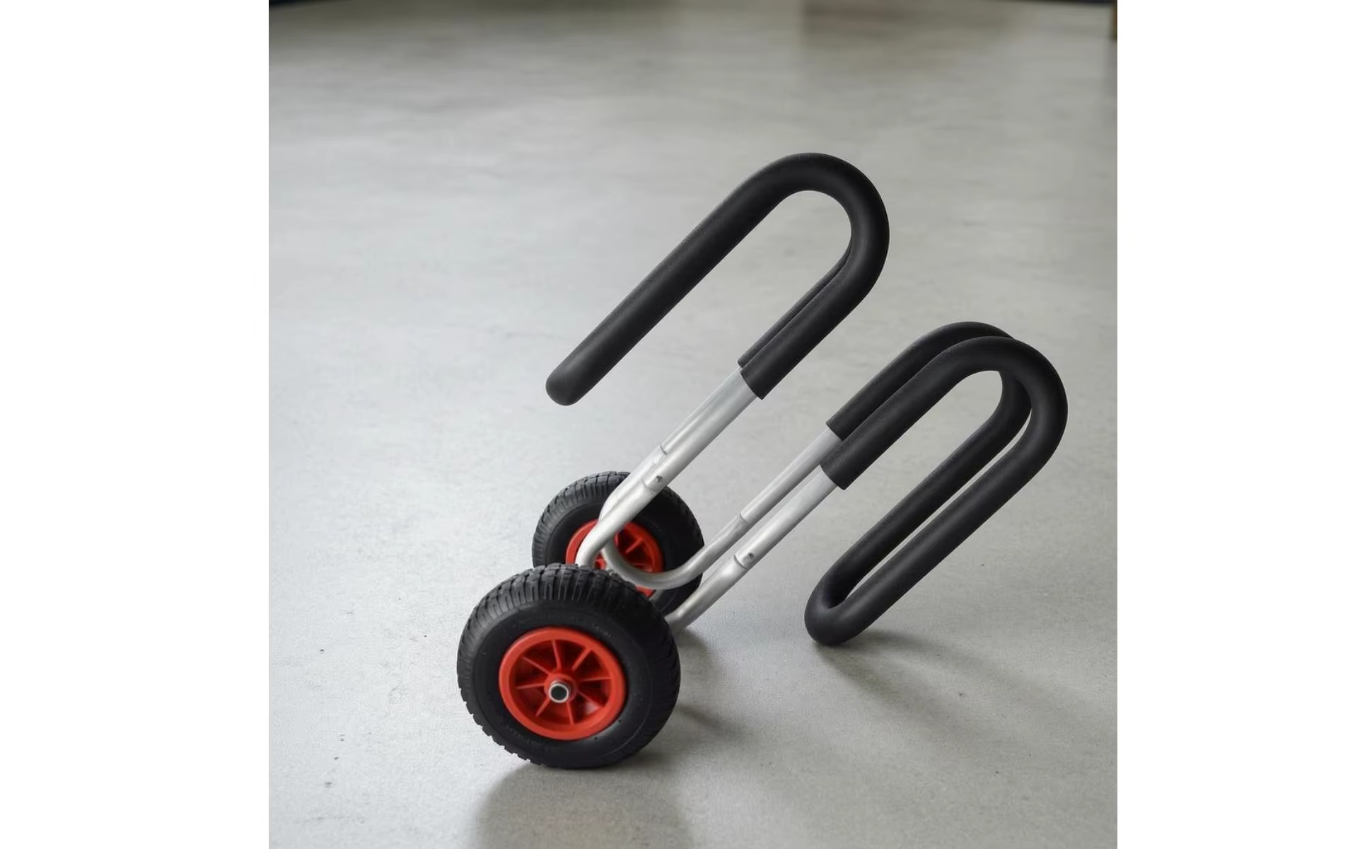 Carrito de transporte para tabla de surf con asas en forma de U