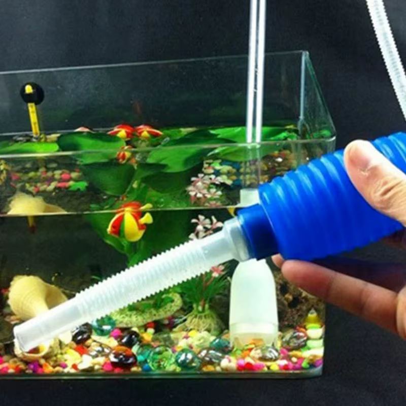 Sifón manual para acuario – Limpieza de grava y filtro - imagen 4