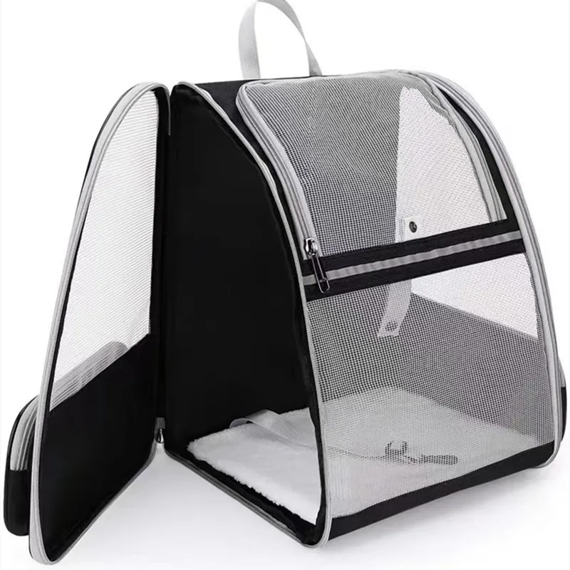 Bolsa de transporte para gatos transpirable de malla para exterior - imagen 5