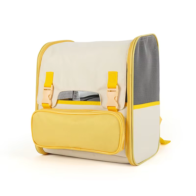 Mochila transportín transpirable para gatos y mascotas pequeñas - imagen 4