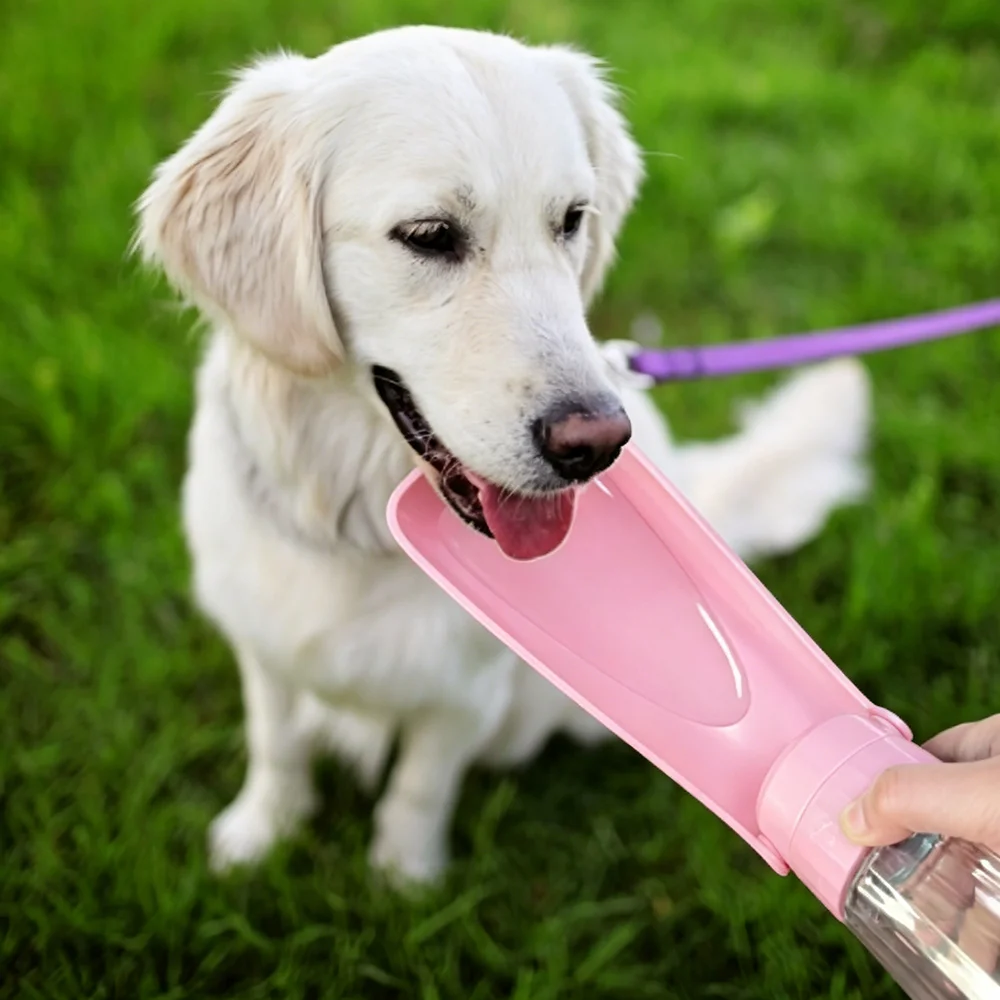 Botella de agua plegable para perros y gatos, a prueba de fugas - imagen 4