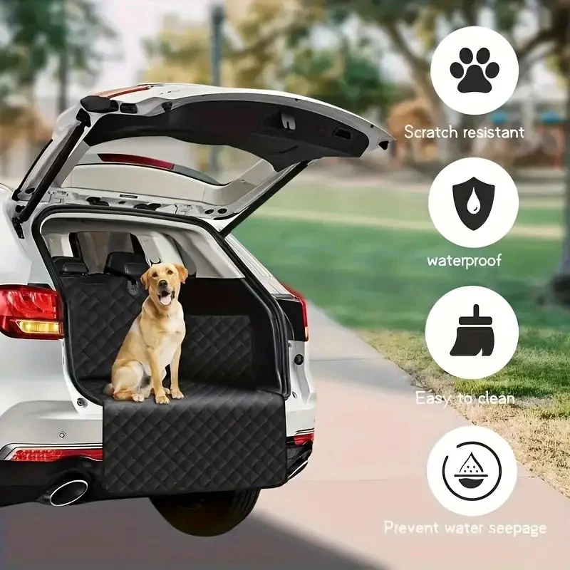 Funda impermeable y resistente para perros en el coche