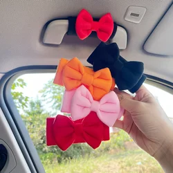 Fundas manijas de coche con lazo, gamuza suave antiarañazos