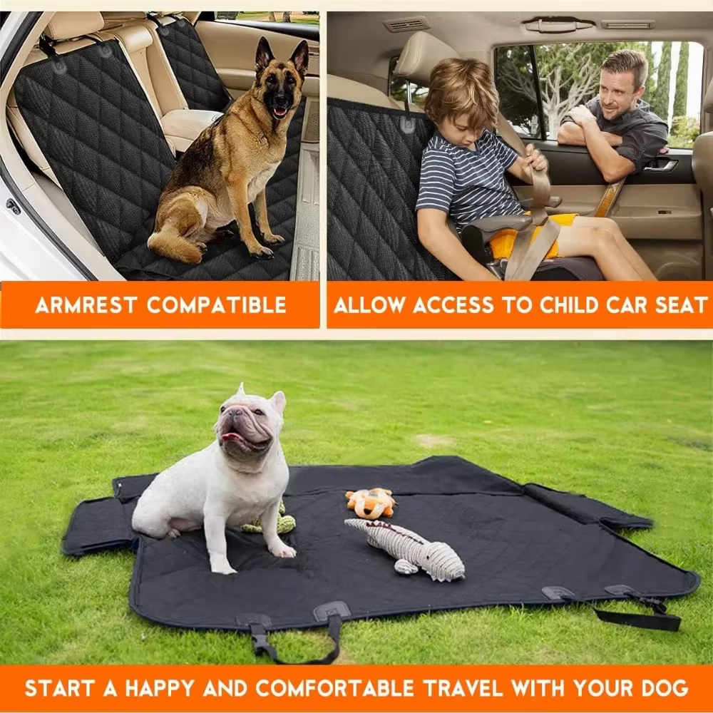 Protector Asiento Coche para Perros – Funda Impermeable Antideslizante - imagen 3