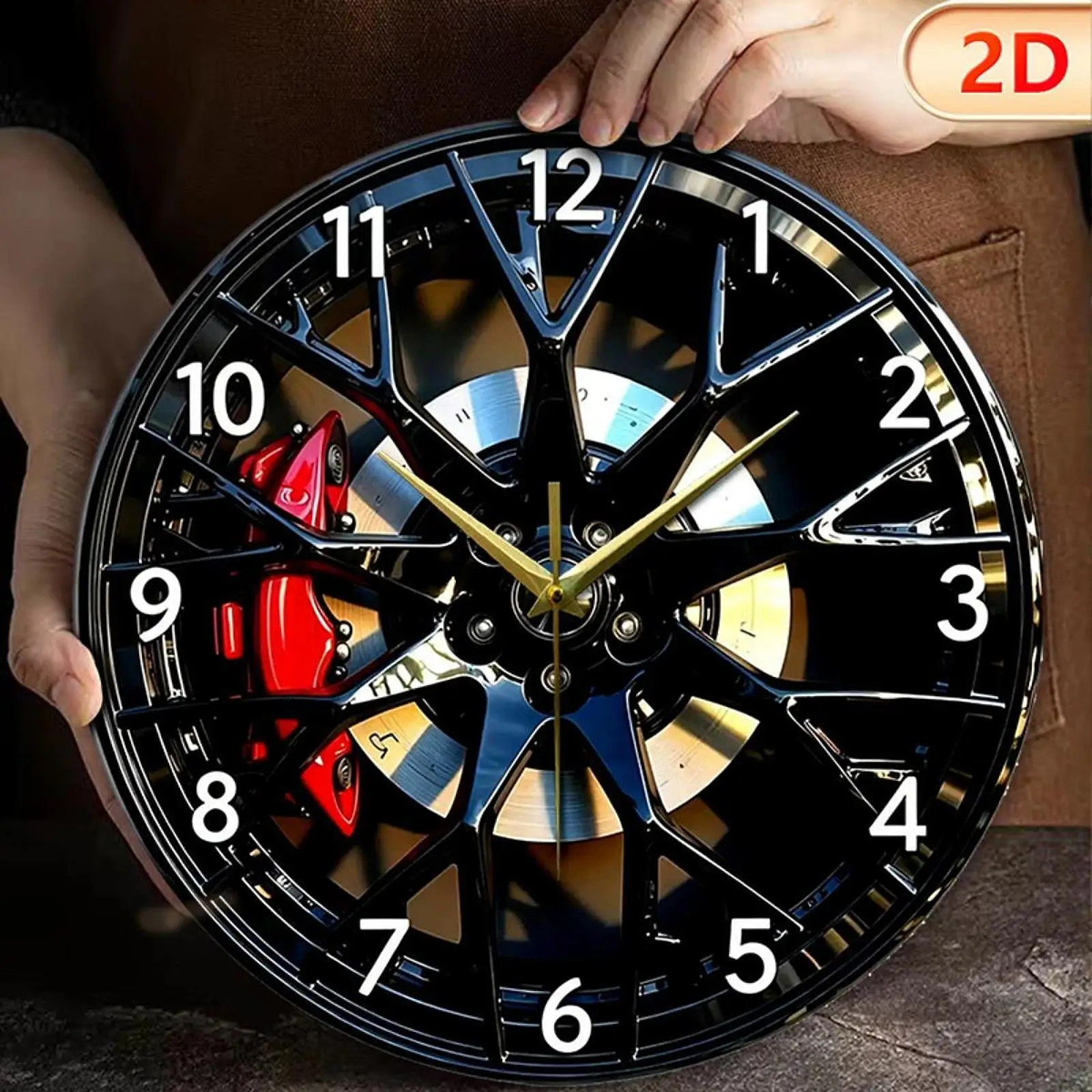 Reloj de pared silencioso para gatos y perros – diseño redondo - imagen 2