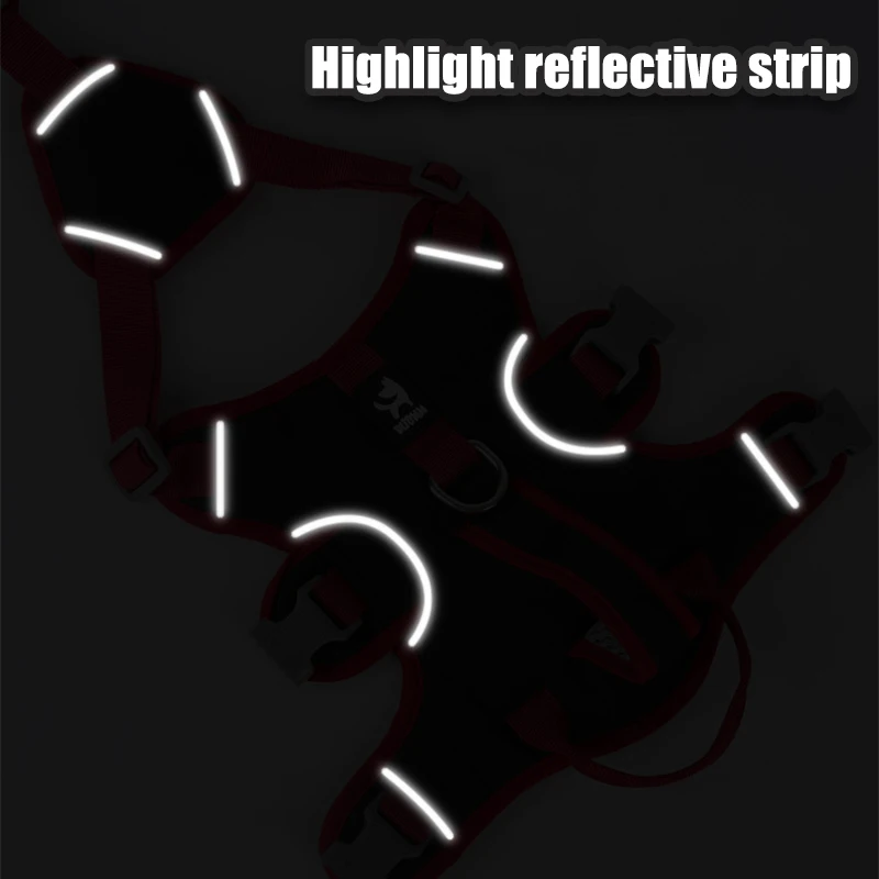 Arnés perro antitirones reflectante para paseos - imagen 2