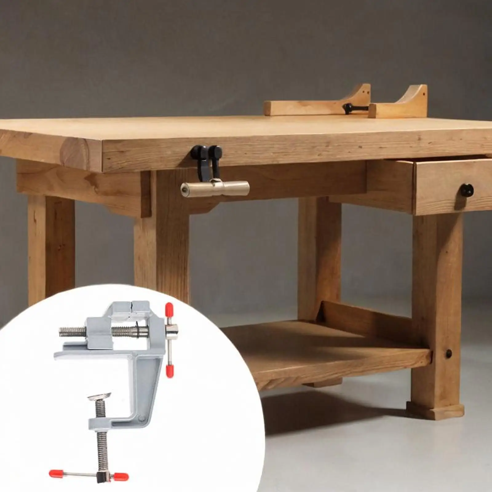 Mini Tornillo de Banco Portátil con Abrazadera – Sujeción Fuerte para Manualidades - imagen 5
