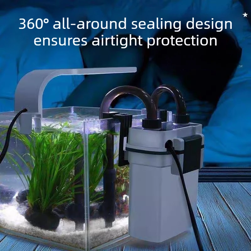 Filtro de acuario colgante externo: purifica y elimina grasa - imagen 3