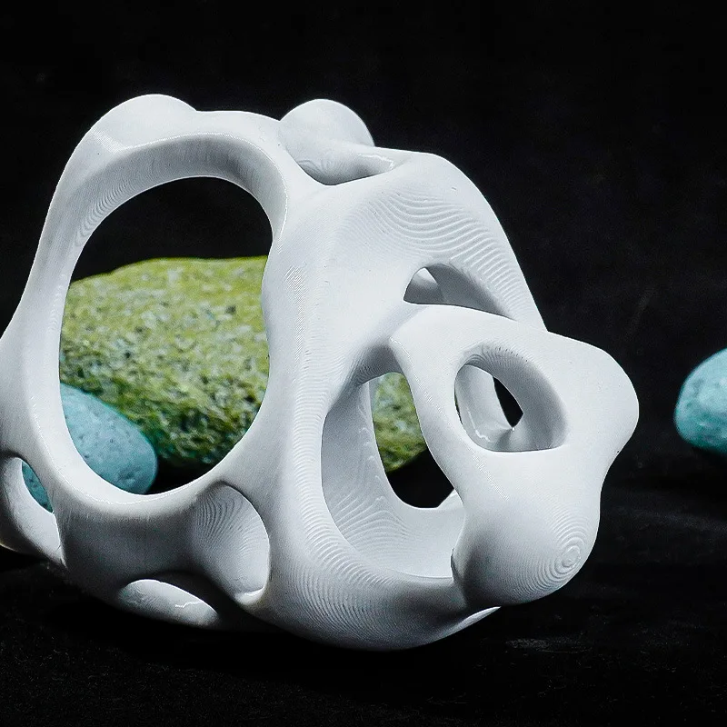 Cueva decorativa 3D para acuario – Refugio para peces y camarones tropicales - imagen 2