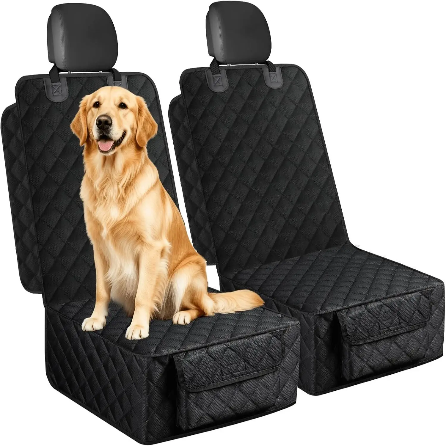 Funda impermeable para asiento delantero de coche para perros - imagen 3