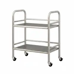 Carrito cocina acero inoxidable, móvil y resistente para lavaderos