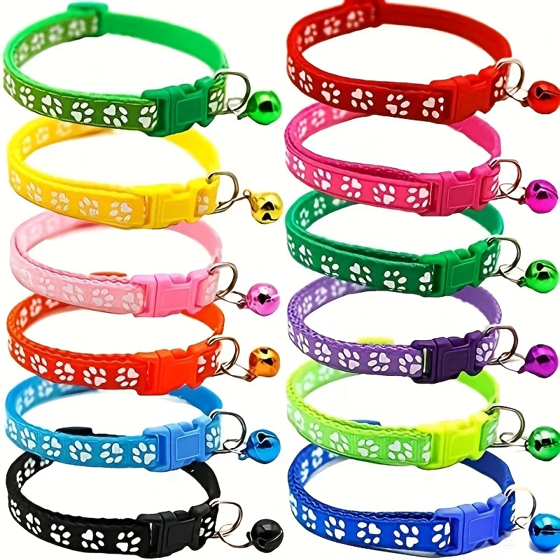 Collares de colores variados para cachorros