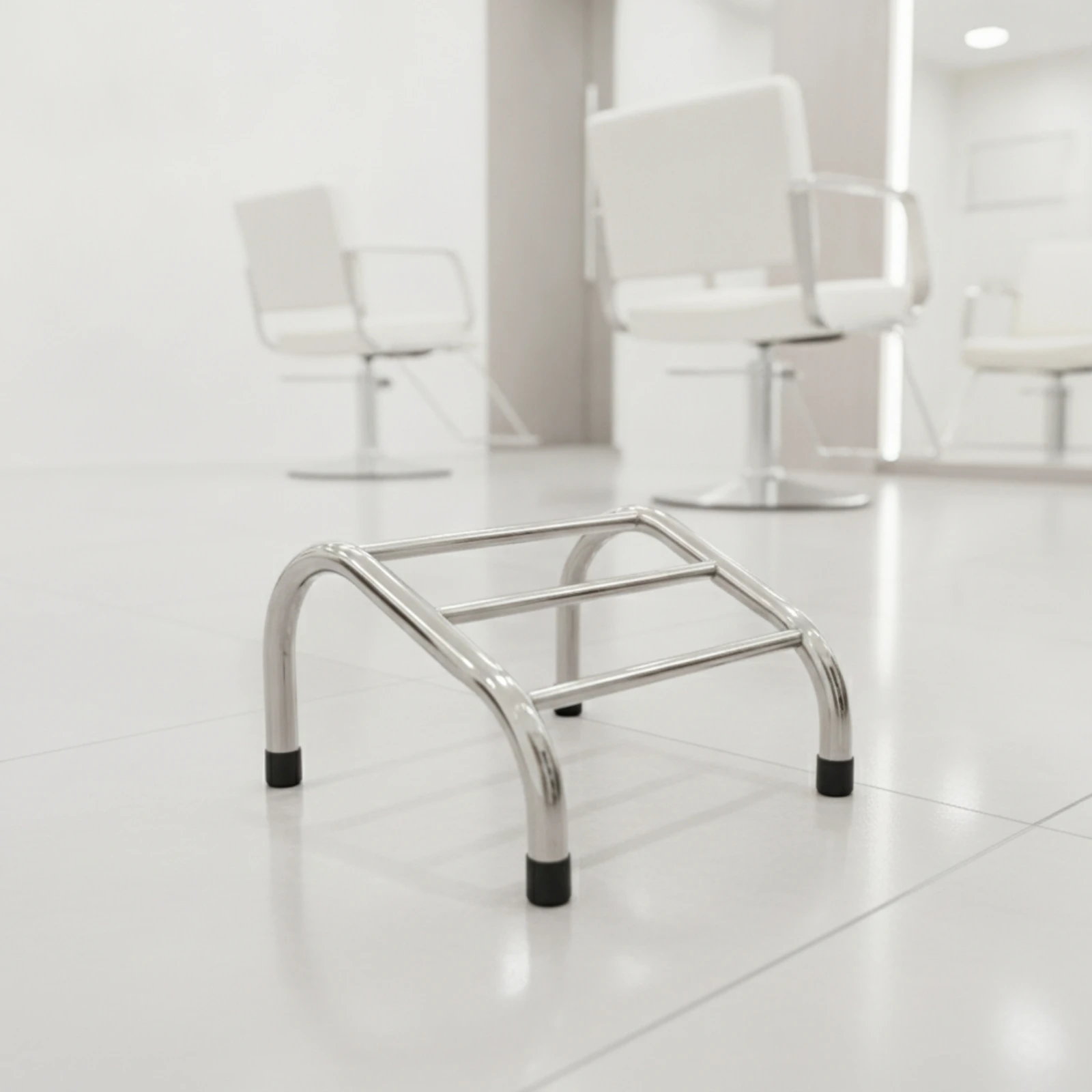 Reposapiés para silla de peluquería, resistente y fácil de limpiar - imagen 2