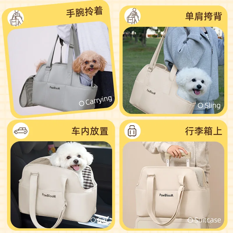 Mochila de transporte transpirable para gatos y perros pequeños - imagen 4