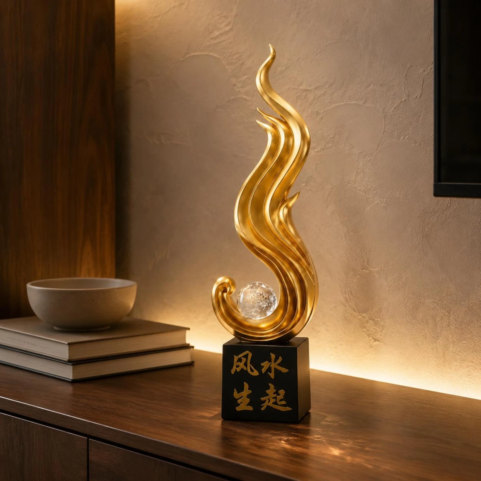 Adorno Feng Shui para escritorio: decoración ligera gatos y perros - imagen 5