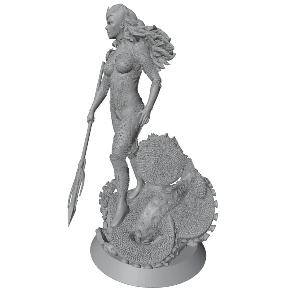 Kit de resina 3D DIY para miniatura, modelo gris impreso - imagen 3