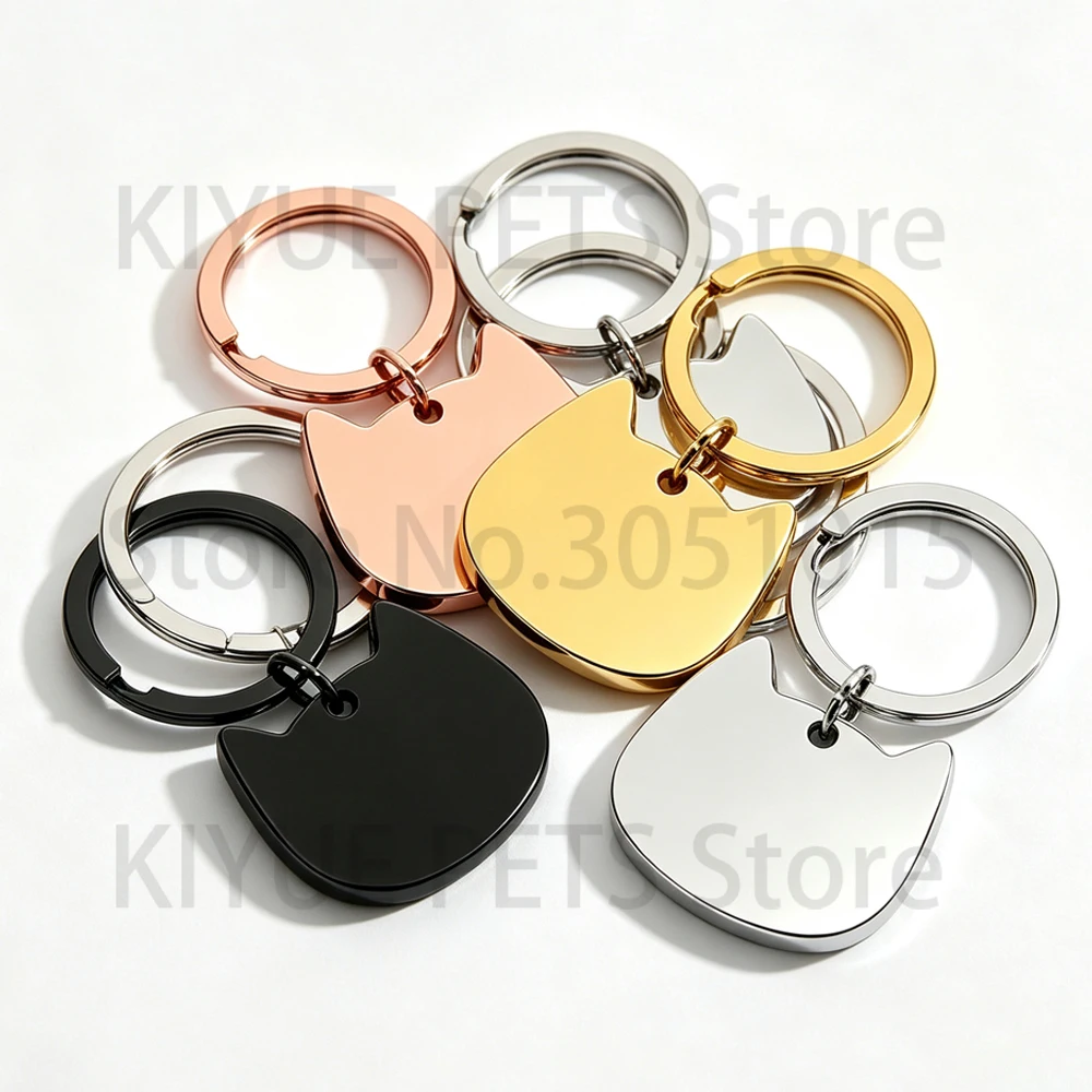 Placa Identificación Personalizada para Gato y Perro – Acero Inoxidable - imagen 2