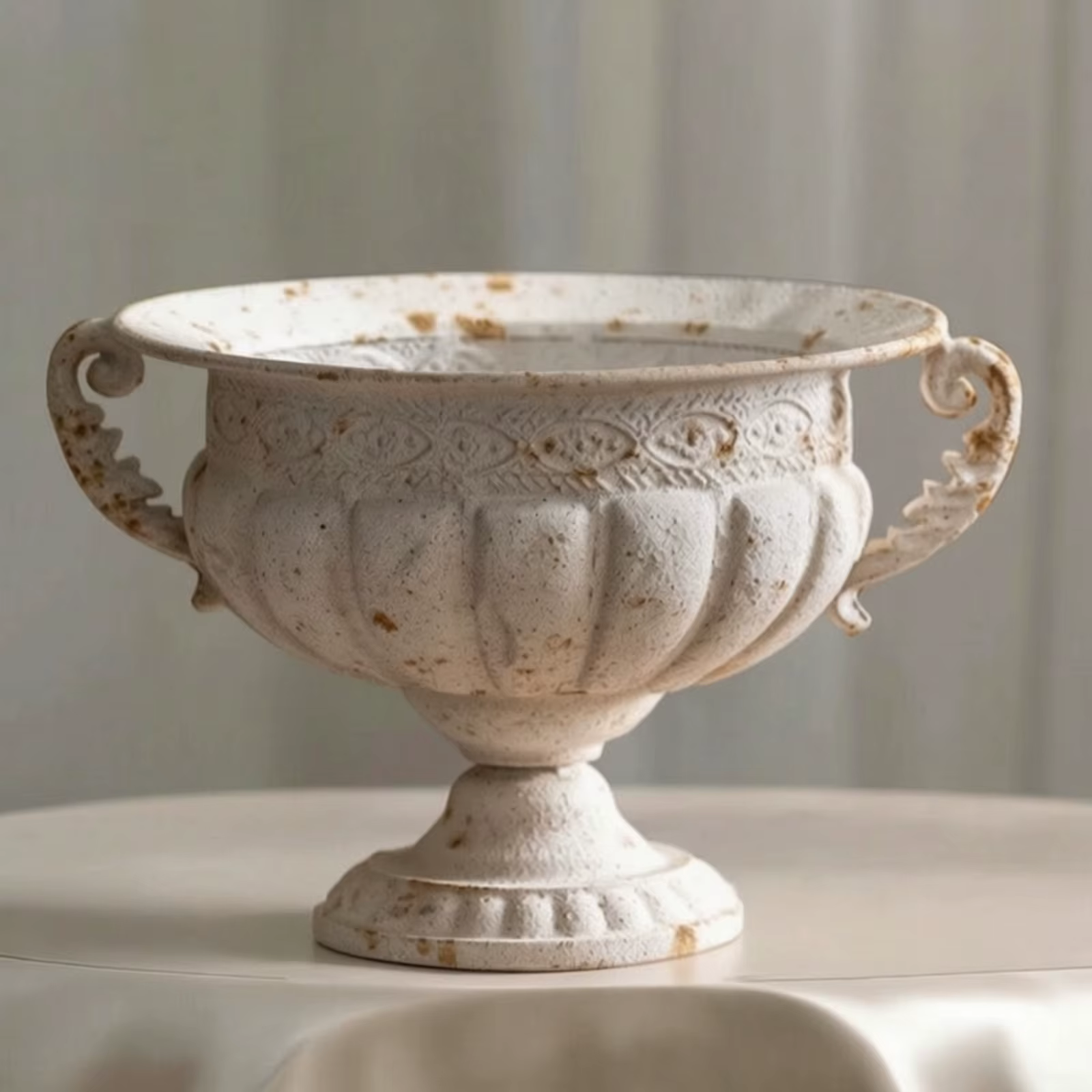 Urna funeraria para mascotas con pedestal y asas Shabby Chic - imagen 4