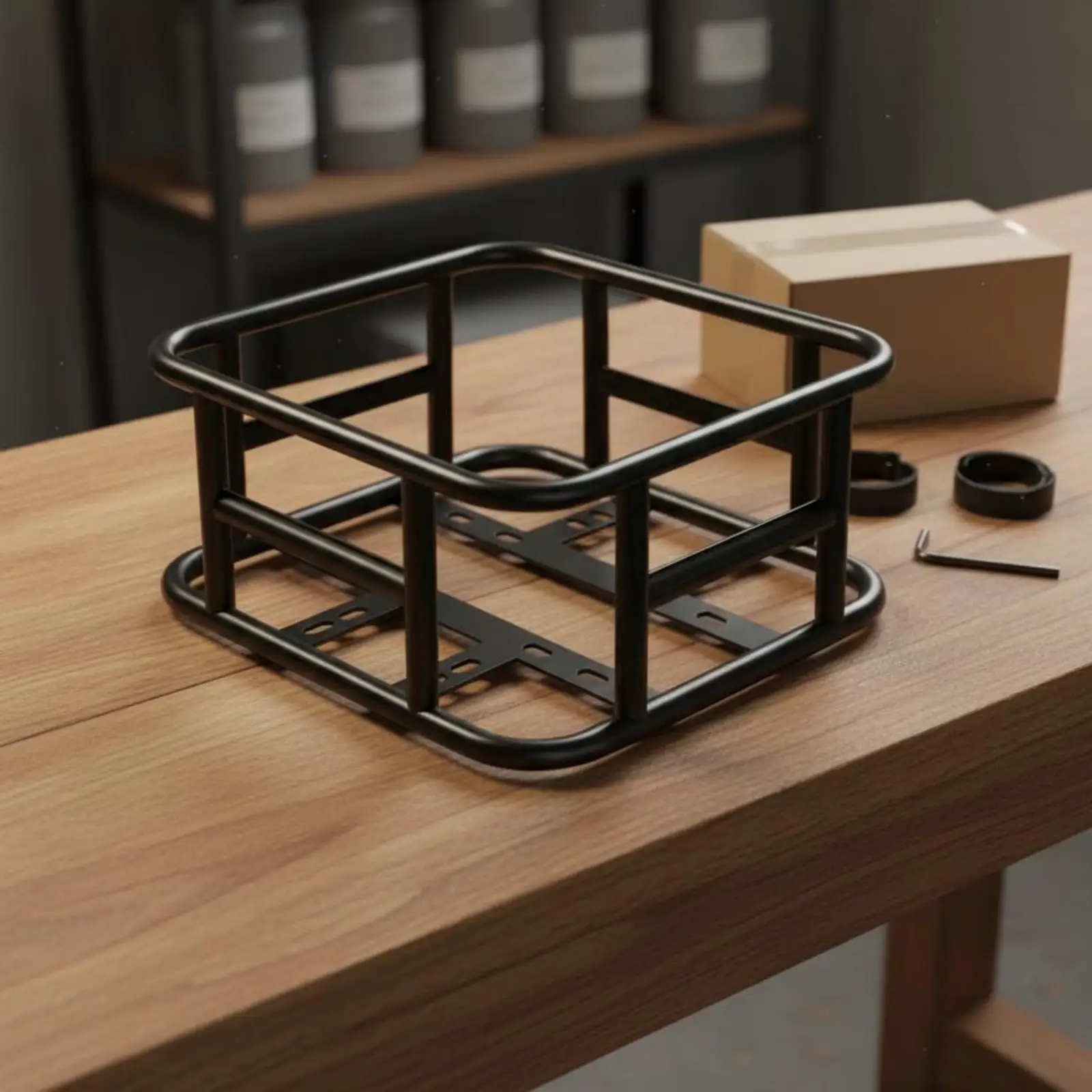 Cesta trasera para bicicleta con portamascotas metálico - imagen 4