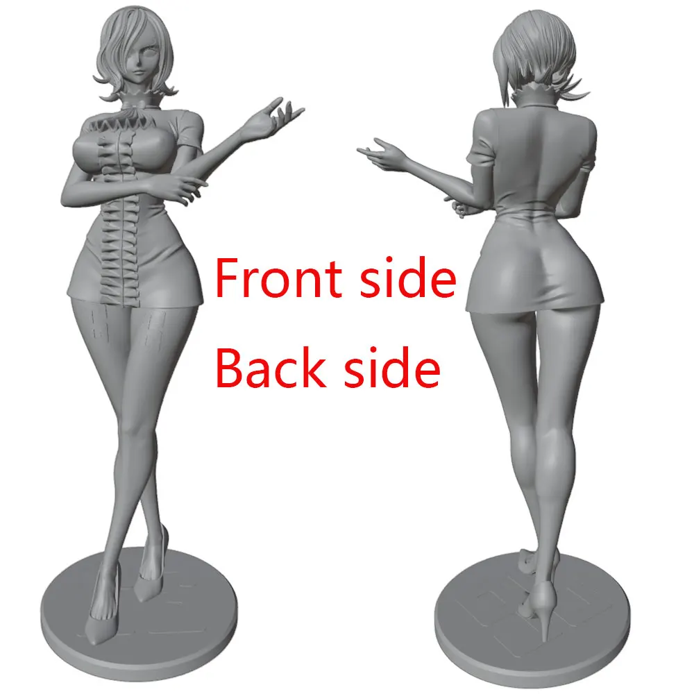 Figura Resina 1/24 Chica Sexy GK – Modelo Sin Pintar ni Ensamblar - imagen 4