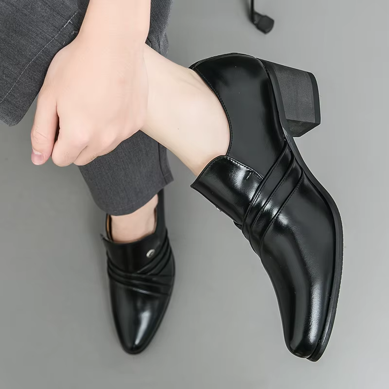 Zapatos formales hombre – Mocasines clásicos para oficina - imagen 5