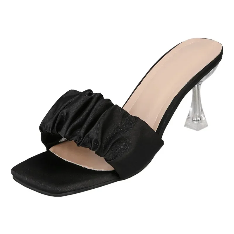 Detalle del tacón y la suela