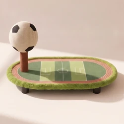 Rascador para Gatos con Bola – Diseño Alto y Bajo para Sala y Dormitorio