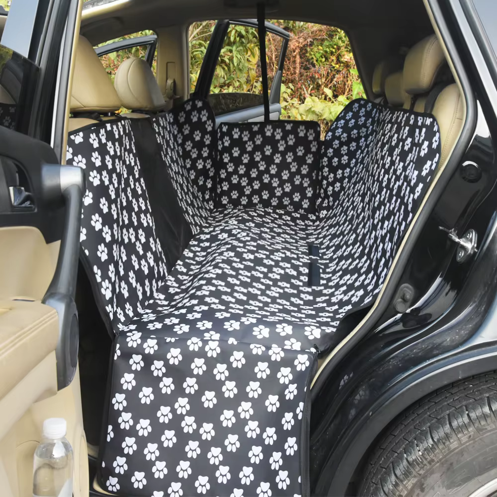 Funda protectora impermeable asiento trasero coche para perros y gatos - imagen 2