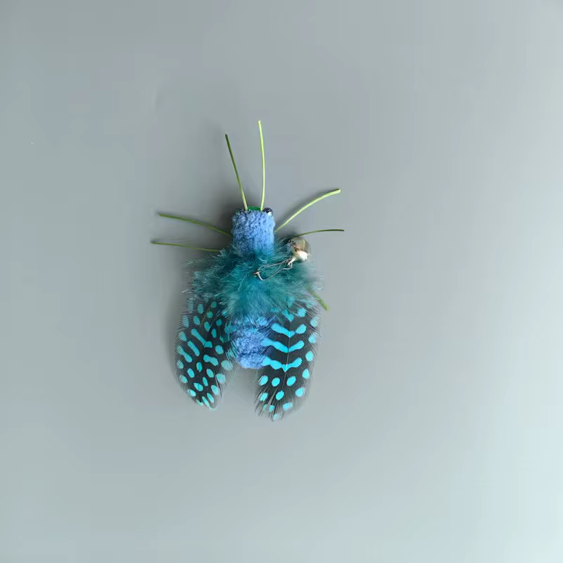 Juguete para gatos de insecto con plumas simuladas interactivo - imagen 5