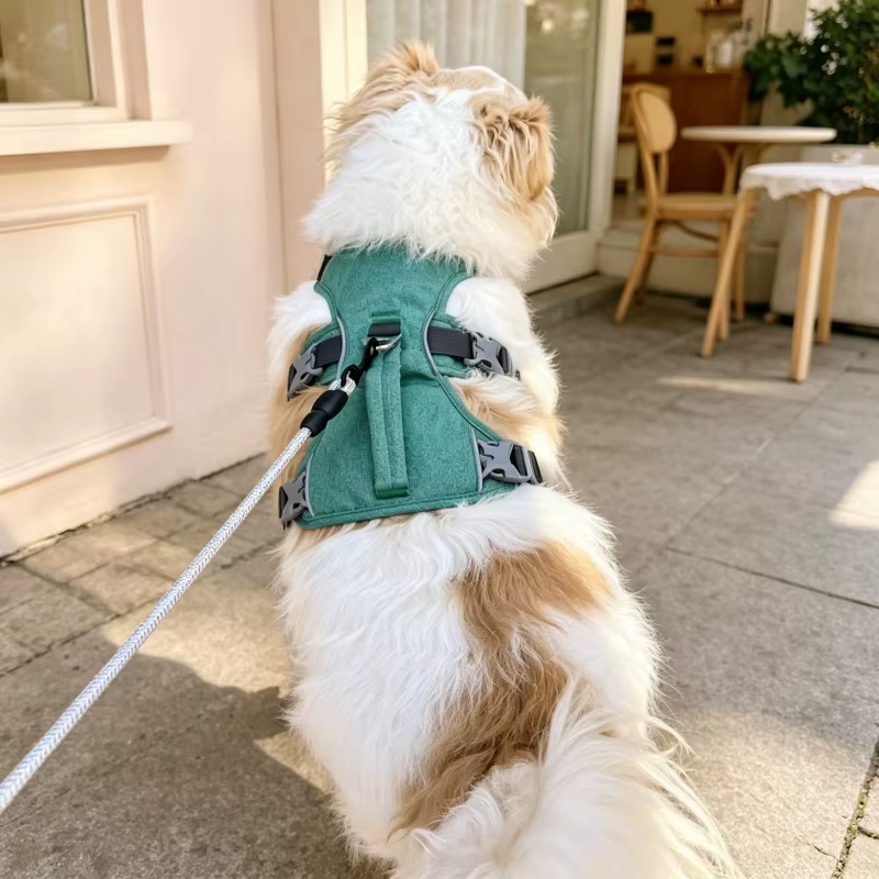 Arnés anti-tirones transpirable para perro con asa acolchada - imagen 3