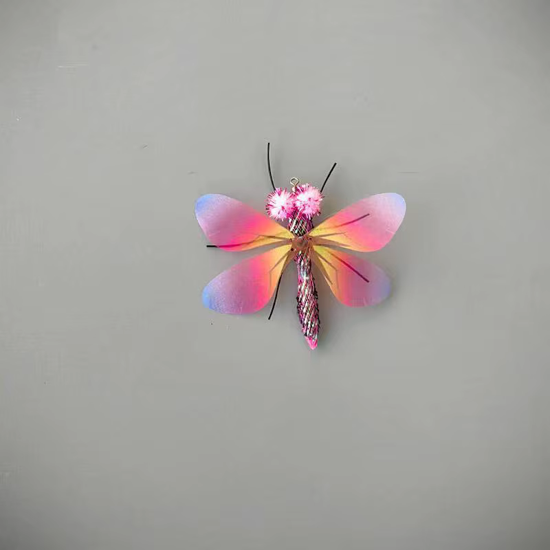 Repuestos de mariposas de colores para juguetes de gatos - imagen 4
