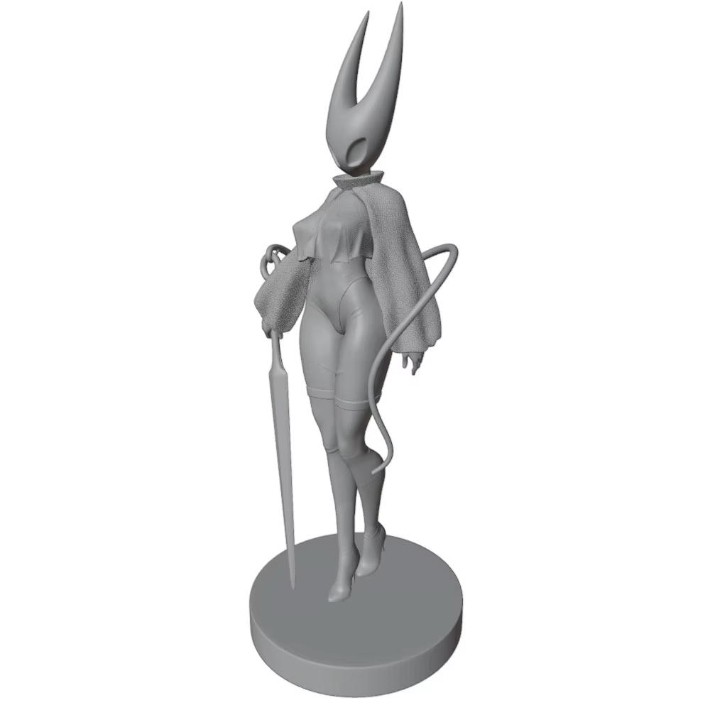 Figura DIY impresa en 3D para gatos y perros, modelo gris - imagen 3