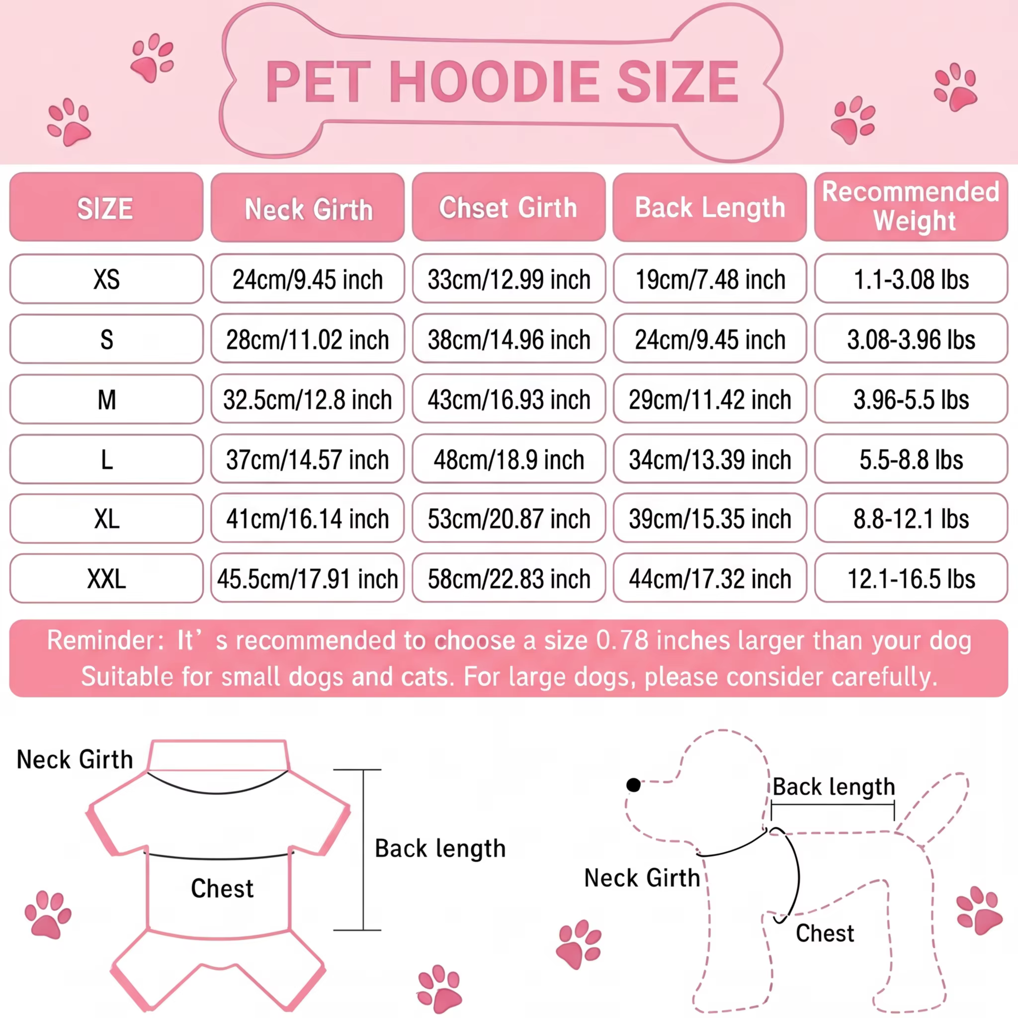 Sudadera para perro en color negro con estampado original