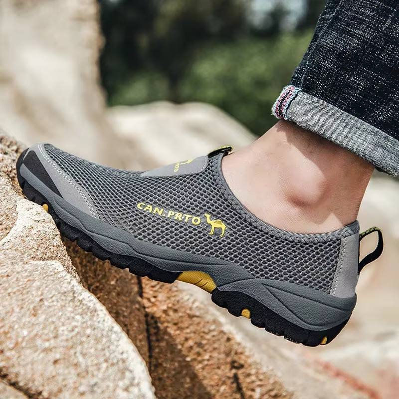 Zapatillas planas sin cordones transpirables de verano para hombre - imagen 2