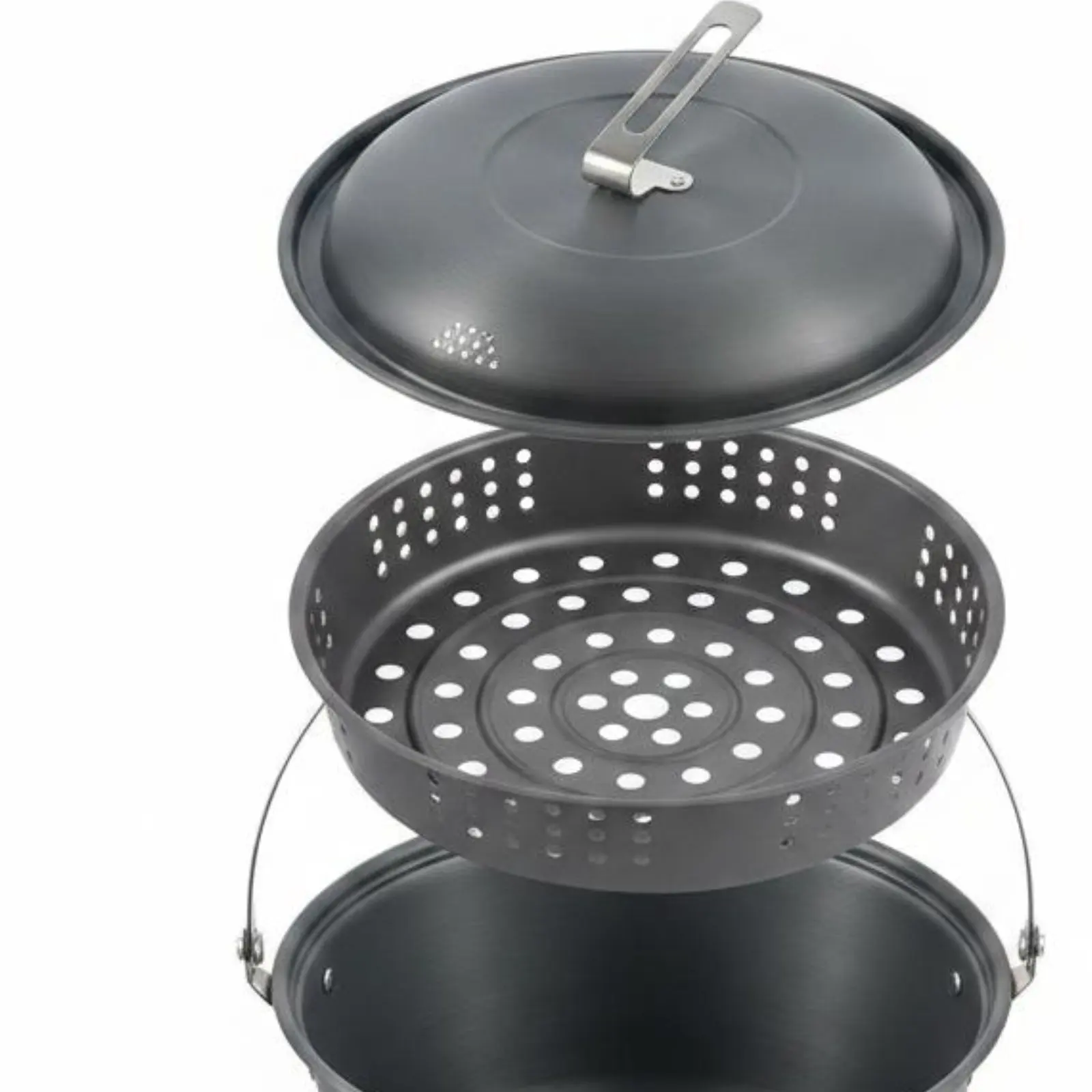 Olla colgante ultraligera antiadherente para gatos y perros camping - imagen 2