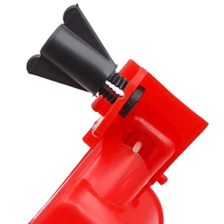 Bebedero colgante para aves de corral con tubo de agua
