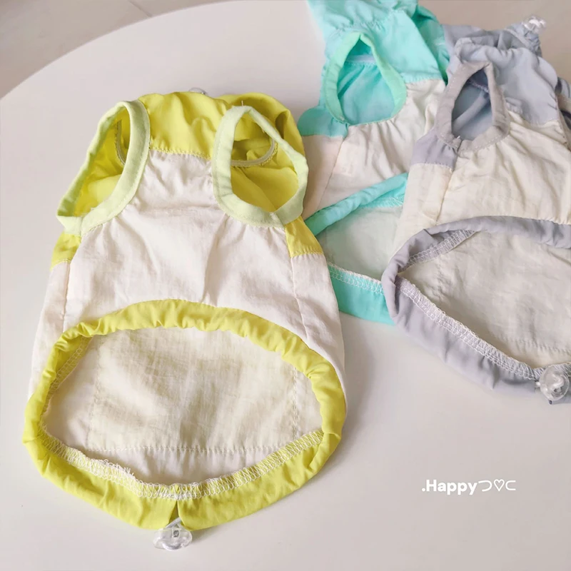 Chaleco anti-UV con sudadera verano para perros y gatos – Unisex - imagen 5