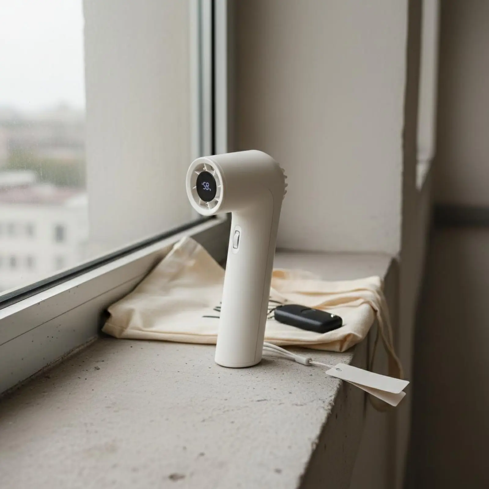 Ventilador portátil silencioso para gatos y perros, carga Tipo-C - imagen 4