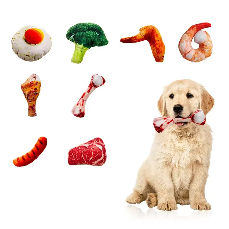 Juguetes chirriantes para perros y gatos pequeños con diente limpio - imagen 3